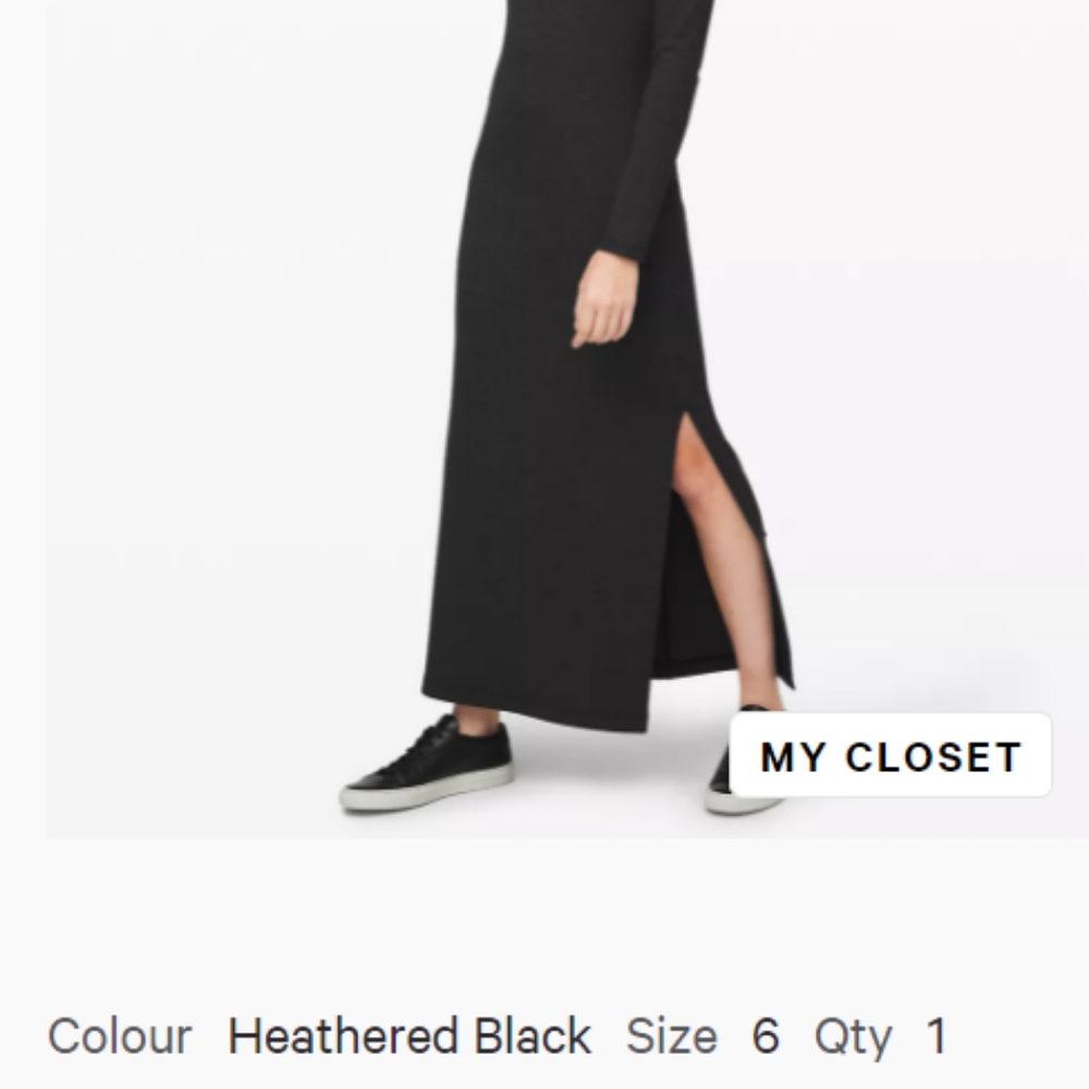 Lululemon Dress - Black - Size 6